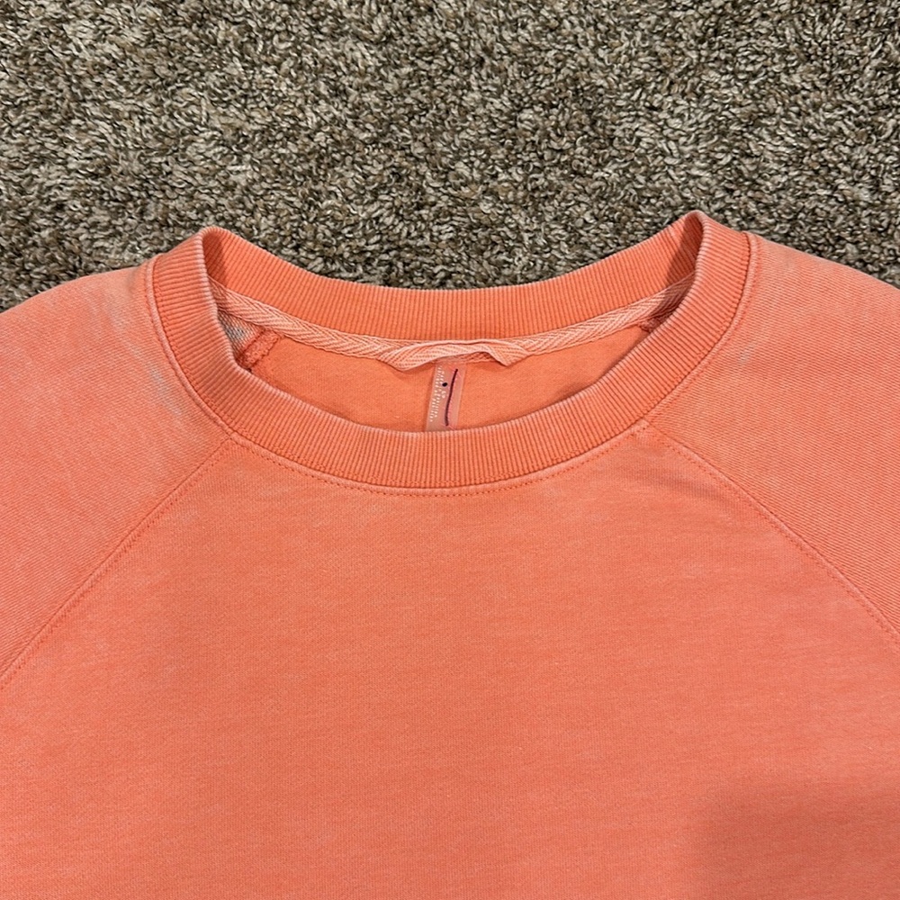 Free People Movement Playbook Crewneck Pullover Sweatshirt with Pockets - Picture 6 of 6
